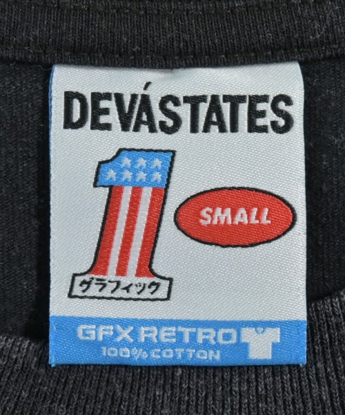 DEVA STATES（ディーヴァ　ステイツ）Tシャツ・カットソー 黒 サイズ:S メンズ/2200653328133