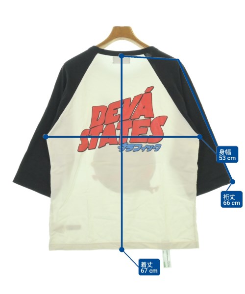 DEVA STATES（ディーヴァ　ステイツ）Tシャツ・カットソー 白 サイズ:M メンズ/2200720822076