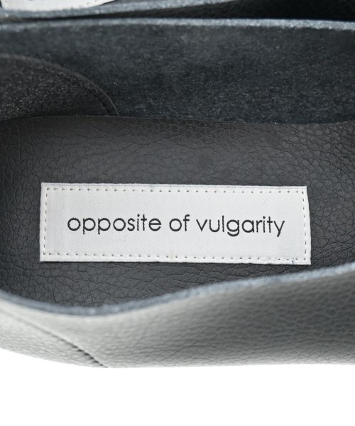 opposite of vulgarity（オポジットオブブルガリティー）バレエシューズ/オペラシューズ 黒 サイズ:23.5cm レディース/2200689880018
