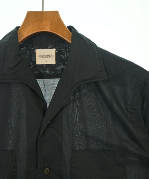 RHC&MAS（アールエイチシー＆マス）カジュアルシャツ 紺 サイズ:3(L位) メンズ/2200630605110