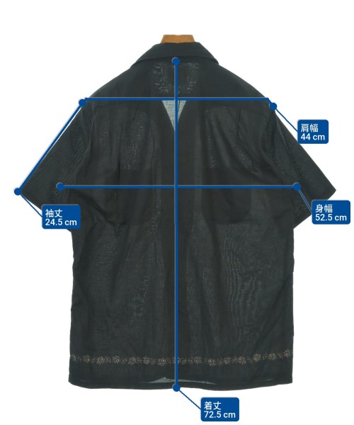 RHC&MAS（アールエイチシー＆マス）カジュアルシャツ 紺 サイズ:3(L位) メンズ/2200630605110