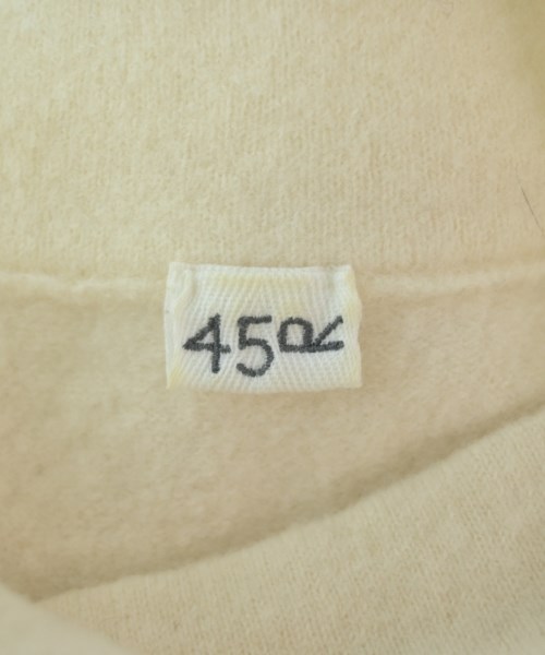 R by 45rpm（アールバイフォーティファイブアールピーエム）ワンピース 白 サイズ:0(XS位) レディース/2200672398032