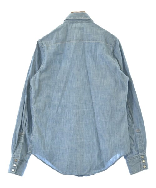 R by 45rpm（アールバイフォーティファイブアールピーエム）カジュアルシャツ 青 サイズ:2(M位) レディース/2200655002024