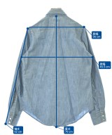 R by 45rpm（アールバイフォーティファイブアールピーエム）カジュアルシャツ 青 サイズ:2(M位) レディース/2200655002024