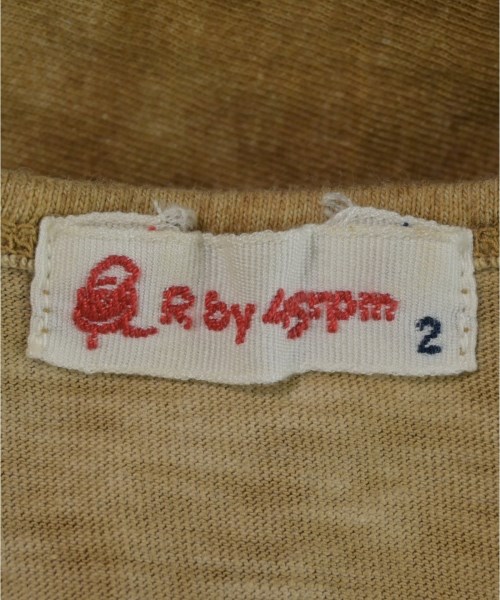 R by 45rpm（アールバイフォーティファイブアールピーエム）ノースリーブ ベージュ サイズ:2(M位) レディース/2200716349013