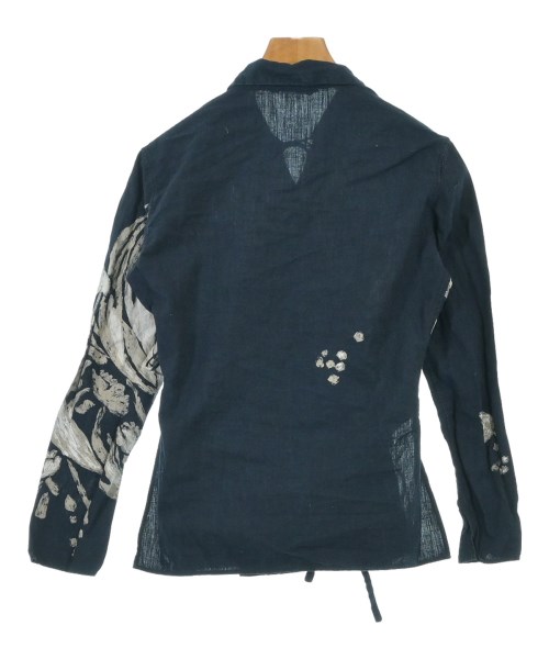 R by 45rpm（アールバイフォーティファイブアールピーエム）ブラウス 紺 サイズ:1(S位) レディース/2200646115030