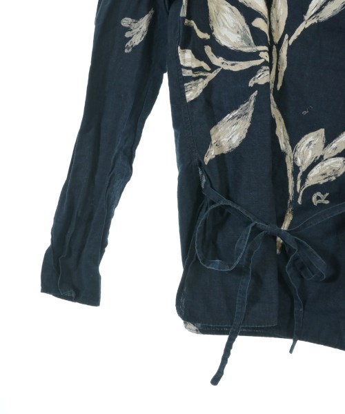 R by 45rpm（アールバイフォーティファイブアールピーエム）ブラウス 紺 サイズ:1(S位) レディース/2200646115030