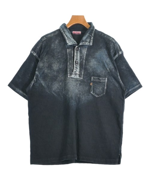 R by 45rpm(アールバイフォーティファイブアールピーエム)ポロシャツ 紺 サイズ:-(XL位)/2200658863608
