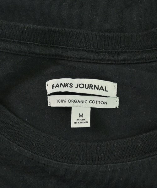 BANKS JOURNAL（バンクスジャーナル）Tシャツ・カットソー 黒 サイズ:M メンズ/2200699387095