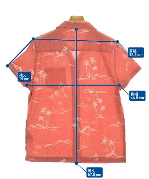 BANKS JOURNAL（バンクスジャーナル）カジュアルシャツ オレンジ サイズ:F メンズ/2200643152069