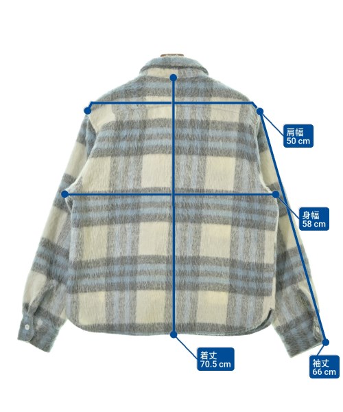 BANKS JOURNAL（バンクスジャーナル）カジュアルシャツ 白 サイズ:M メンズ/2200653614052