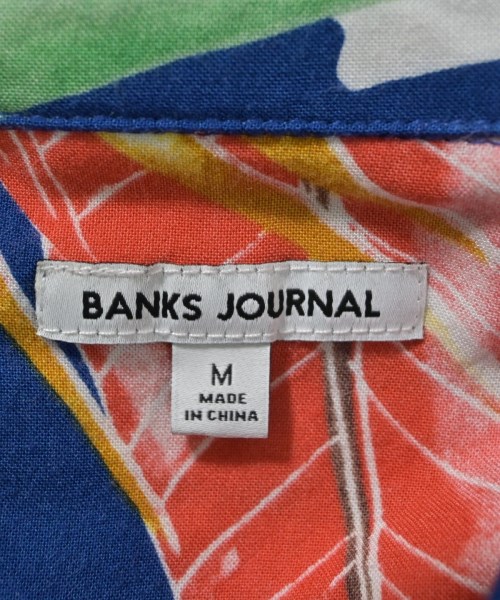 BANKS JOURNAL（バンクスジャーナル）カジュアルシャツ 青 サイズ:M メンズ/2200653614069