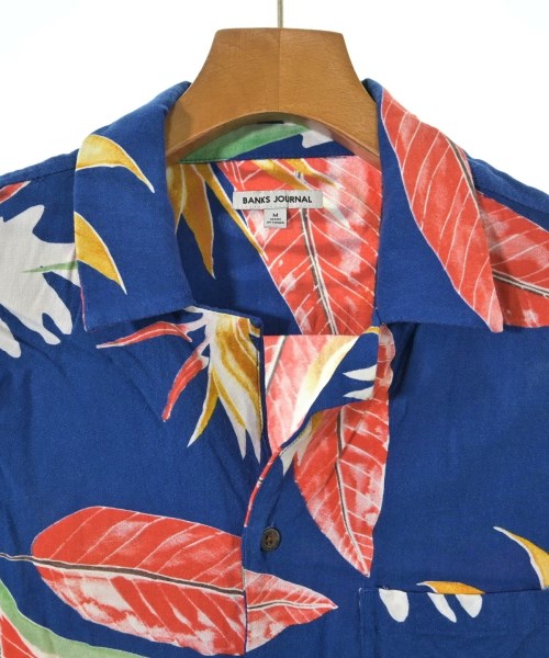 BANKS JOURNAL（バンクスジャーナル）カジュアルシャツ 青 サイズ:M メンズ/2200653614069