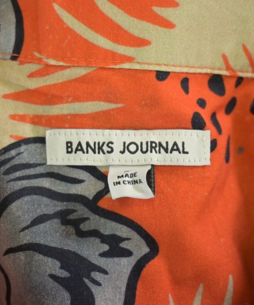BANKS JOURNAL（バンクスジャーナル）カジュアルシャツ オレンジ サイズ:M メンズ/2200722592038