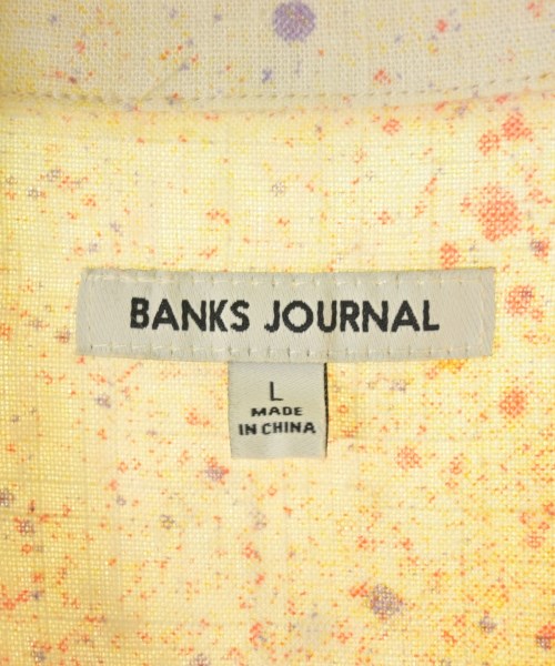 BANKS JOURNAL（バンクスジャーナル）カジュアルシャツ 黄 サイズ:L メンズ/2200723436027