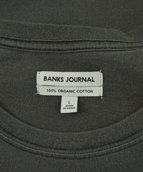 BANKS JOURNAL（バンクスジャーナル）Tシャツ・カットソー グレー サイズ:L メンズ/2200686275305