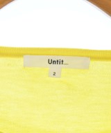 Untit_（アンティット）ニット・セーター 黄 サイズ:2(M位) レディース/2200638938036