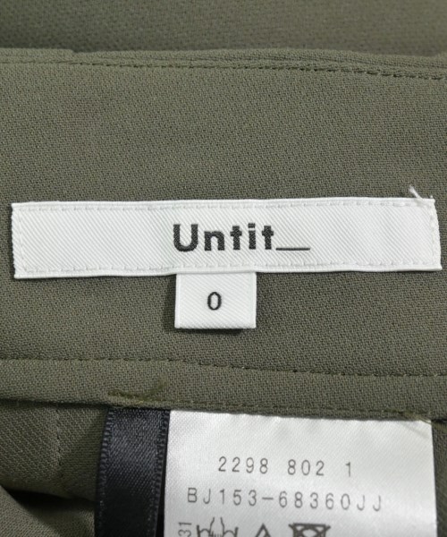 Untit_（アンティット）オールインワン/サロペット カーキ サイズ:0(XS位) レディース/2200620992381