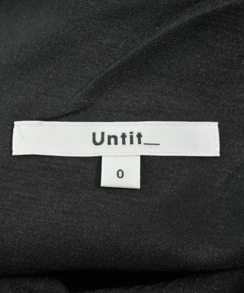 Untit_（アンティット）ワンピース 黒 サイズ:0(XS位) レディース/2200620992541