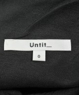 Untit_（アンティット）ワンピース 黒 サイズ:0(XS位) レディース/2200620992541