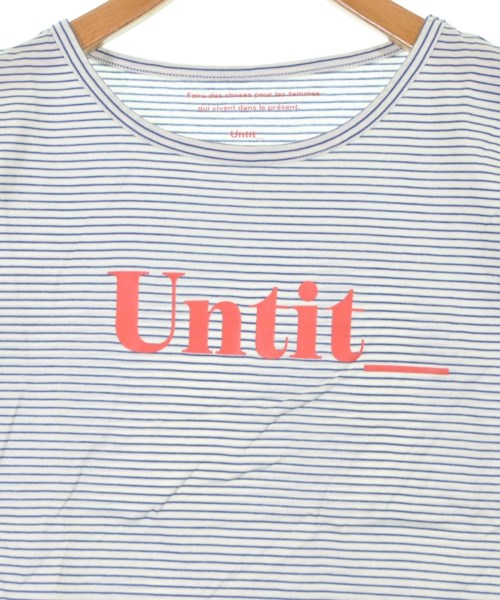 Untit_（アンティット）Tシャツ・カットソー 白 サイズ:0(XS位) レディース/2200620992572