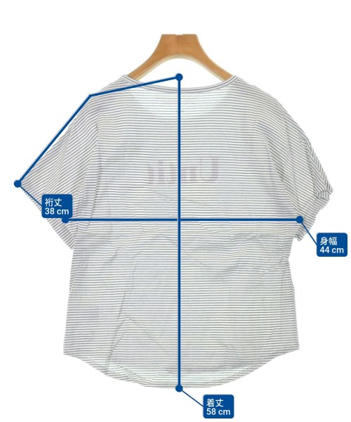Untit_（アンティット）Tシャツ・カットソー 白 サイズ:0(XS位) レディース/2200620992572