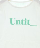 Untit_（アンティット）Tシャツ・カットソー 白 サイズ:0(XS位) レディース/2200620992671