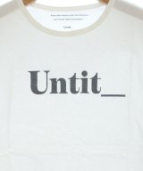 Untit_（アンティット）Tシャツ・カットソー 白 サイズ:0(XS位) レディース/2200631605454