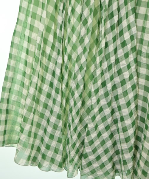 Untit_（アンティット）ロング・マキシ丈スカート 緑 サイズ:2(M位) レディース/2200614909029