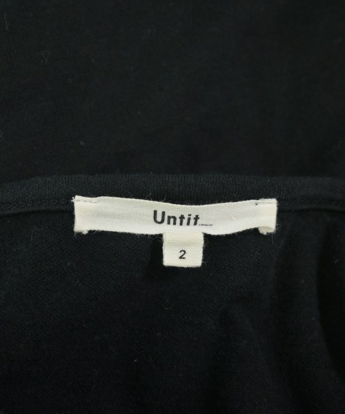 Untit_（アンティット）Tシャツ・カットソー 黒 サイズ:2(M位) レディース/2200697864123