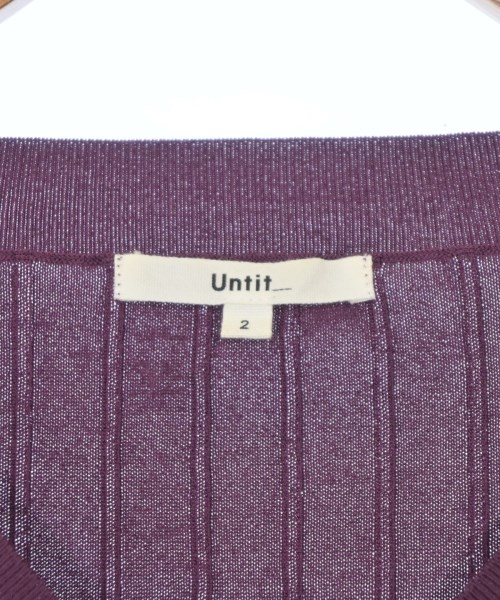 Untit_（アンティット）ニット・セーター 紫 サイズ:2(M位) レディース/2200657419059