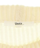 Untit_（アンティット）ニット・セーター 白 サイズ:2(M位) レディース/2200715187227
