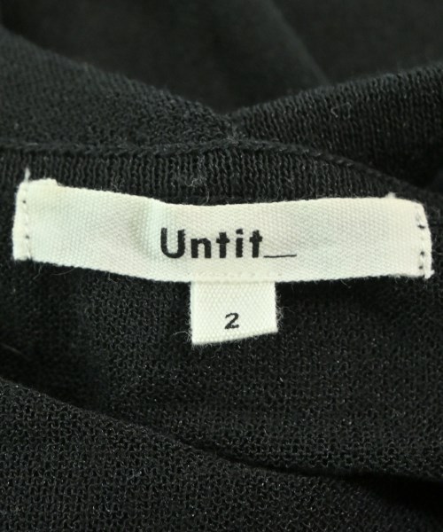 Untit_（アンティット）カーディガン 黒 サイズ:2(M位) レディース/2200638201109