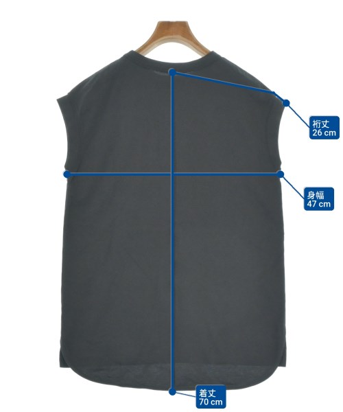 Untit_（アンティット）Tシャツ・カットソー グレー サイズ:2(M位) レディース/2200638180145