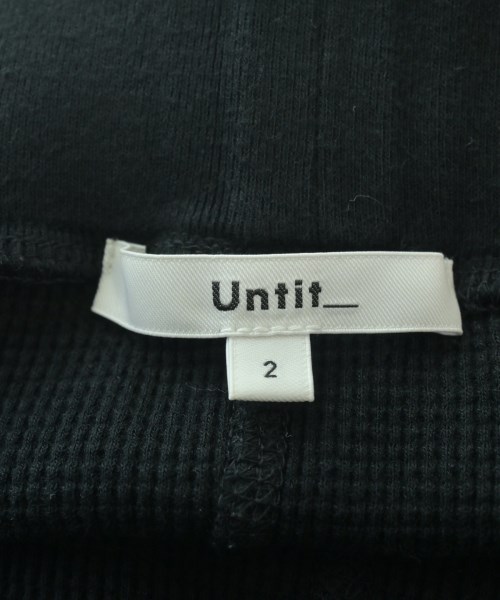 Untit_（アンティット）ロング・マキシ丈スカート 黒 サイズ:2(M位) レディース/2200643030107