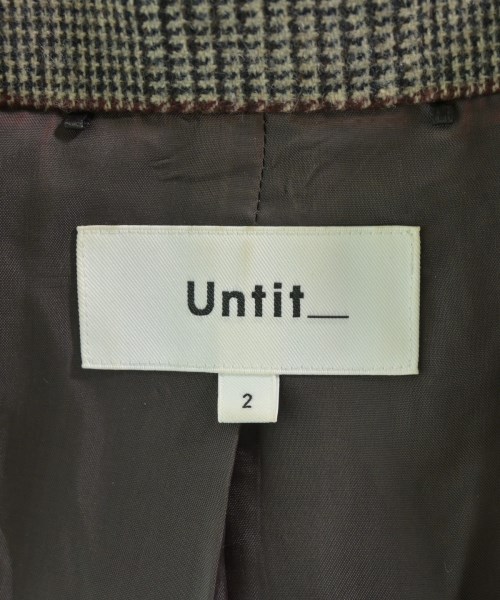 Untit_（アンティット）テーラードジャケット 茶 サイズ:2(M位) レディース/2200699247412