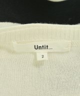 Untit_（アンティット）ニット・セーター 白 サイズ:2(M位) レディース/2200686396116
