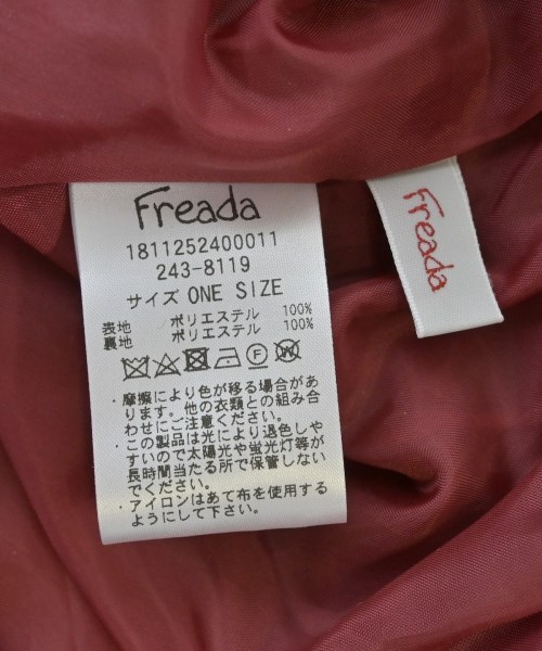 Freada（フリーダ）ロング・マキシ丈スカート 赤 サイズ:ONE レディース/2200635519139