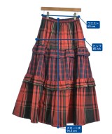 Freada（フリーダ）ロング・マキシ丈スカート 赤 サイズ:ONE レディース/2200635519139