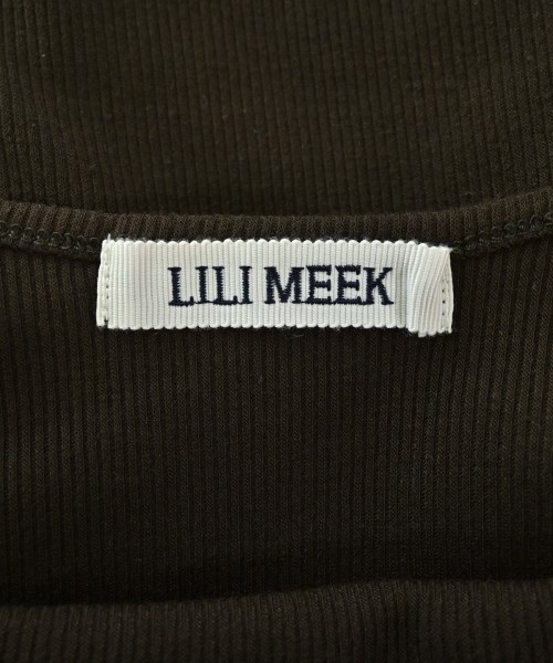 LILI MEEK（リリミーク）タンクトップ 茶 サイズ:F レディース/2200710791078