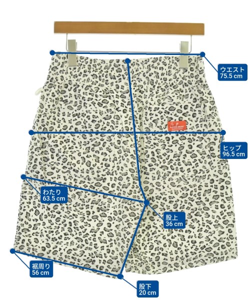 Cookman（クックマン）ショートパンツ 白 サイズ:M メンズ/2200685262023