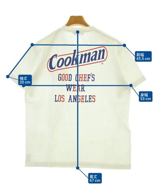 Cookman（クックマン）Tシャツ・カットソー 白 サイズ:M メンズ/2200693219033