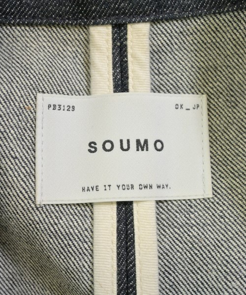 SOUMO（ソウモ）カジュアルジャケット 紺 サイズ:2(M位) メンズ/2200619293017