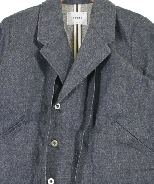 SOUMO（ソウモ）カジュアルジャケット 紺 サイズ:2(M位) メンズ/2200619293017