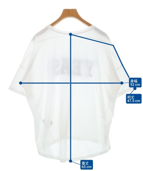 LUGIVA（ルギヴァ）Tシャツ・カットソー 白 サイズ:38(M位) レディース/2200615352770