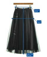 LUGIVA（ルギヴァ）ロング・マキシ丈スカート 黒 サイズ:38(M位) レディース/2200603176180