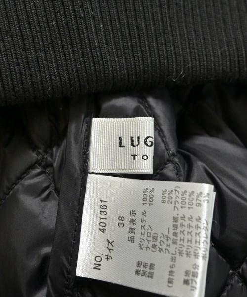 LUGIVA（ルギヴァ）ダウンジャケット/ダウンベスト 黒 サイズ:38(M位) レディース/2200669781021