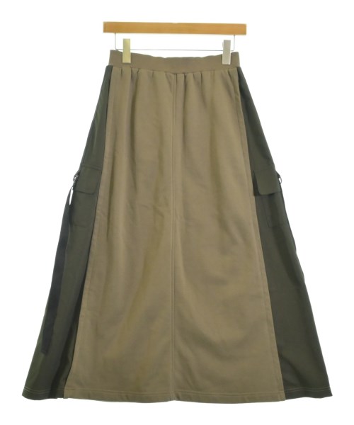 LUGIVA(ルギヴァ)ロング・マキシ丈スカート カーキ サイズ:38(M位)/2200669781403