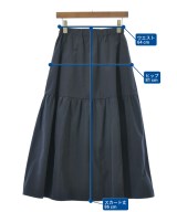 LUGIVA（ルギヴァ）ロング・マキシ丈スカート 紺 サイズ:38(M位) レディース/2200669781571