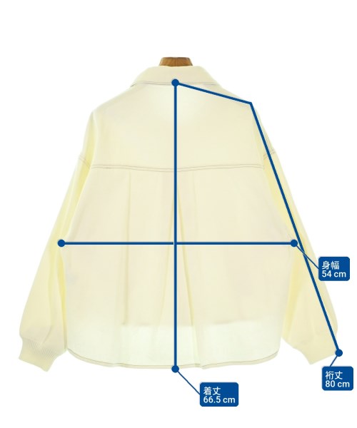 LUGIVA（ルギヴァ）カジュアルシャツ 白 サイズ:38(M位) レディース/2200673975058